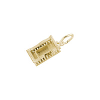 Parthenon Charm yellow (14K) inside - Popular Jewelry - New York