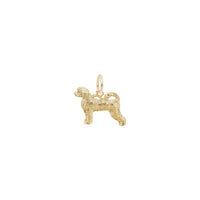 Portuguese Water Dog Charm yellow (14K) main - Popular Jewelry - New York