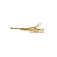 Riffle Charm yellow (14K) main - Popular Jewelry - New York