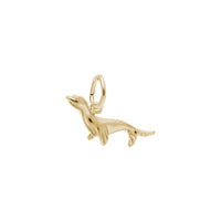 Seal Pendant yellow (14K) main - Popular Jewelry - New York