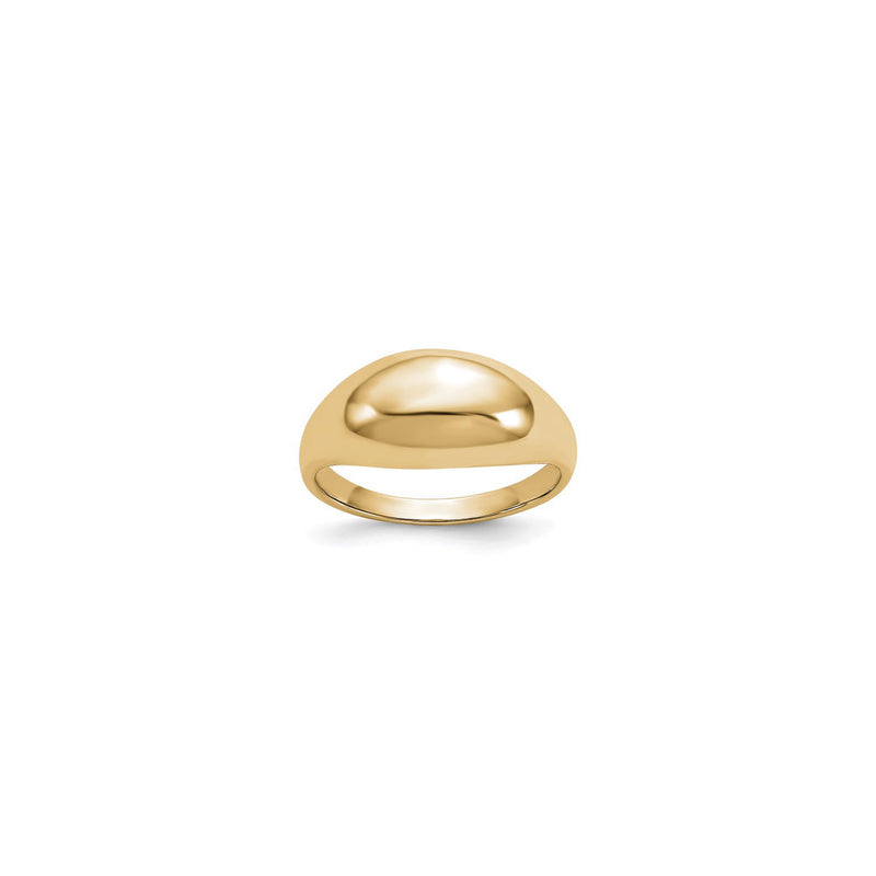 Shiny Dome Ring (14K) main - Popular Jewelry - New York