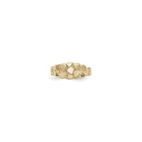 Slim Nugget Ring (14K) front - Popular Jewelry - New York