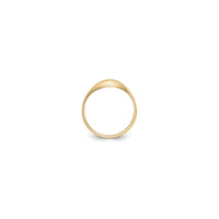 Thin Shiny Dome Ring (14K) setting - Popular Jewelry - New York
