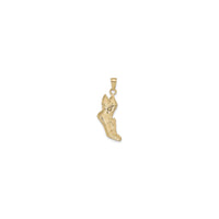 Winged Sneaker Pendant (14K) back - Popular Jewelry - New York