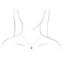 Floral Arrangement Disc Pendant