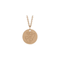Lily of the Valley May Birth Flower Pendant (Rose 14K) preview - Popular Jewelry - New York