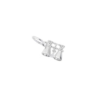 Binoculars Charm white (14K) main - Popular Jewelry - New York