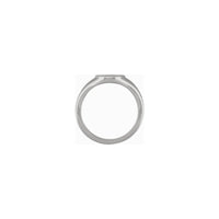 Compass Signet Ring white (14K) setting - Popular Jewelry - New York