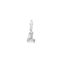Danish Mermaid Statue Charm white (14K) main - Popular Jewelry - New York
