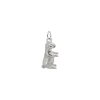 Groundhog Charm white (14K) main - Popular Jewelry - New York