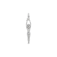 Gymnast Charm white (14K) main - Popular Jewelry - New York