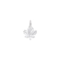 Maple Leaf Charm white (14K) main - Popular Jewelry - New York