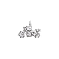Motorcycle Charm white (14k) main - Popular Jewelry - New York