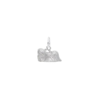 Pekingese Dog Charm white (14K) main - Popular Jewelry - New York