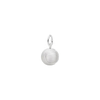 Tennis Ball Charm white (14K) main - Popular Jewelry - New York