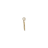 Flying Seagull Open Back Pendant (14K)