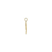 Surfer on a Wave Pendant (14K)