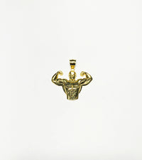 Muscle Man Pendant (14K).