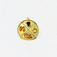 Love Cicle Pendant (14K).