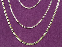 Two-Tone Lightweight Flat Cubanlink Chain 14K - Lucky Diamond 恆福珠寶金行 New York City 169 Canal Street 10013 Jewelry store Playboi Charlie Chinatown @luckydiamondny 2124311180