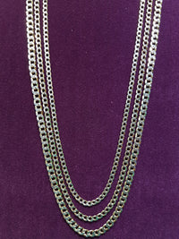 Two-Tone Lightweight Flat Cubanlink Chain 14K - Lucky Diamond 恆福珠寶金行 New York City 169 Canal Street 10013 Jewelry store Playboi Charlie Chinatown @luckydiamondny 2124311180
