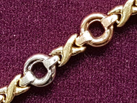 Tricolor XOXO Bracelet 14K - Lucky Diamond 恆福珠寶金行 New York City 169 Canal Street 10013 Jewelry store Playboi Charlie Chinatown @luckydiamondny 2124311180