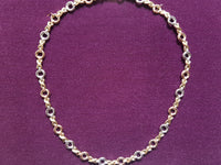 Tri-Gold XOXO Necklace 14K - Lucky Diamond 恆福珠寶金行 New York City 169 Canal Street 10013 Jewelry store Playboi Charlie Chinatown @luckydiamondny 2124311180