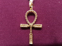 Iced-Out Prong Ankh Pendant 14K - Lucky Diamond 恆福珠寶金行 New York City 169 Canal Street 10013 Jewelry store Playboi Charlie Chinatown @luckydiamondny 2124311180