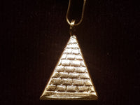 Egyptian Pyramid Pendant 14K - Lucky Diamond 恆福珠寶金行 New York City 169 Canal Street 10013 Jewelry store Playboi Charlie Chinatown @luckydiamondny 2124311180