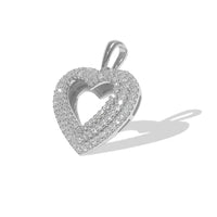 Diamond Heart Pendant (14K)