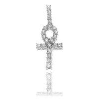 Diamond Ankh Pendant (14K)