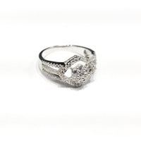 Glamorous Women CZ Ring (Sterling Silver)