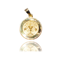 "Holy Communion" Yellow Gold Pendant (14K)