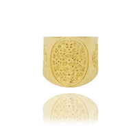 Tribal Yellow Gold Ring (14K)