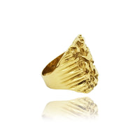 Nugget Yellow Gold Ring (14K)