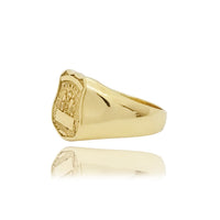 Police Yellow Gold Ring (14K)