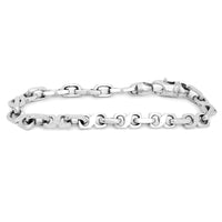 Infiniti Chain White Gold Bracelet (14K)