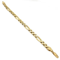 Solid Figaro-Link Bracelet (14K).