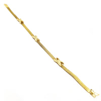 X-Shaped Bracelet (14K)