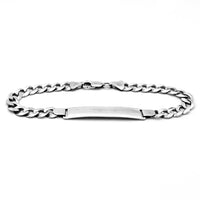 Italian Cuban ID Bracelet (14K).