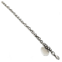 Twist Rolo Heart Bracelet (14K)