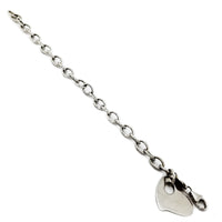 Heart Cable Link Bracelet (14K).