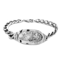 Sun & 4-Leaf-Clover Bracelet (18K)