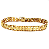 Rope & Heart Bracelet (14K).