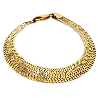 Serpentine Bracelet (14K).