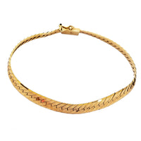 Herringbone Bracelet (14K).