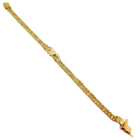Bridged Rope Link Bracelet (14K).