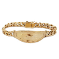 Miami-Cuban ID Bracelet (18K)
