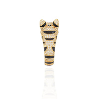 Speckled Ocelot Ring (14K)