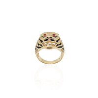Stripes & Ice Tiger Ring (14K)